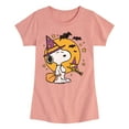 thumbnail image 1 of Peanuts - Snoopy Woodstock Witchcraft - Toddler & Youth Girls Short Sleeve Graphic T-Shirt, 1 of 6