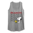 thumbnail image 1 of Peanuts - Snoopy Woodstock - Women's Racerback Tank Top, 1 of 5