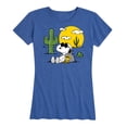 thumbnail image 1 of Peanuts - Snoopy & Woodstock - Women's Short Sleeve Graphic T-Shirt, 1 of 6