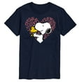 thumbnail image 1 of Peanuts - Snoopy Woodstock Xo Heart - Men's Short Sleeve Graphic T-Shirt, 1 of 6