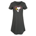thumbnail image 1 of Peanuts - Snoopy Woodstock Xo Heart - Women's Any Way Dress, 1 of 6