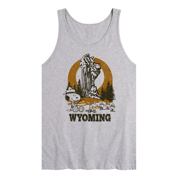 Peanuts - Snoopy Wyoming - Men's Jersey Tank Top