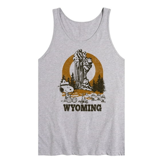 Peanuts - Snoopy Wyoming - Men's Jersey Tank Top