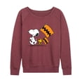 thumbnail image 1 of Peanuts - Snoopy and Friends - Women's Lightweight French Terry Long Sleeve Shirt, 1 of 6
