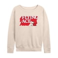 thumbnail image 1 of Peanuts - Snoopy and Friends - Women's Lightweight French Terry Long Sleeve Shirt, 1 of 6