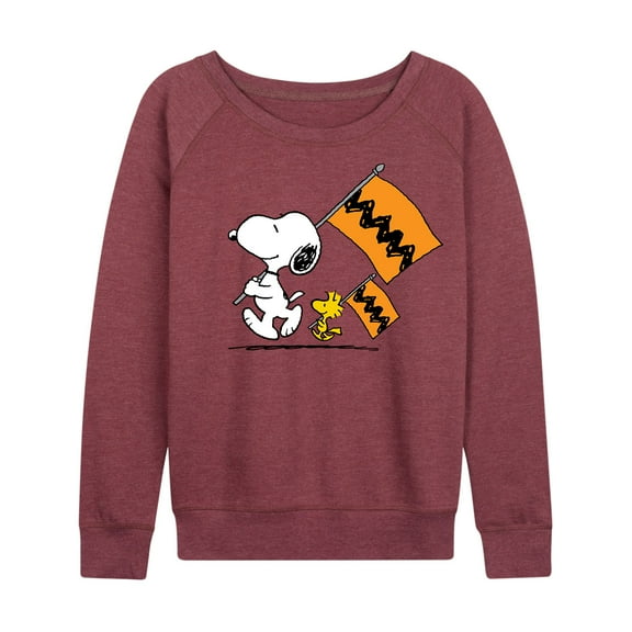 Peanuts - Snoopy and Friends - Women's Lightweight French Terry Long Sleeve Shirt