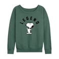 thumbnail image 1 of Peanuts - Snoopy and Friends - Women's Lightweight French Terry Long Sleeve Shirt, 1 of 6