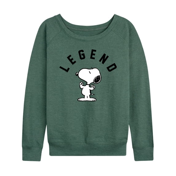 Peanuts - Snoopy and Friends - Women's Lightweight French Terry Long Sleeve Shirt