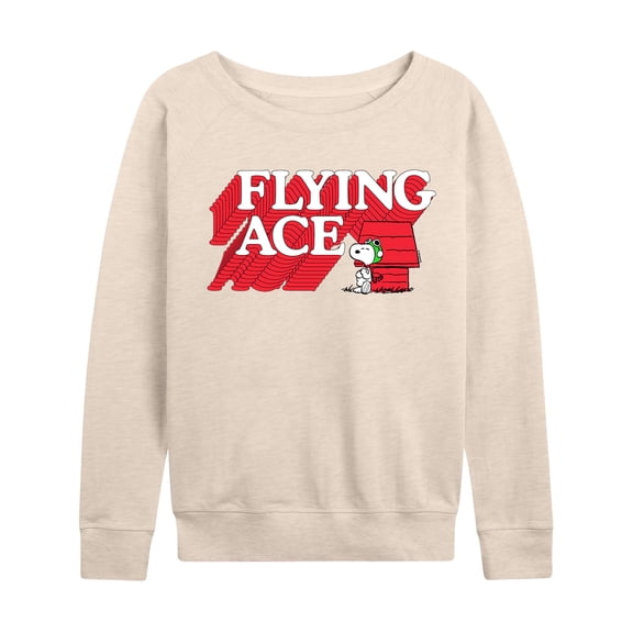 Peanuts - Snoopy and Friends - Women's Lightweight French Terry Long Sleeve Shirt