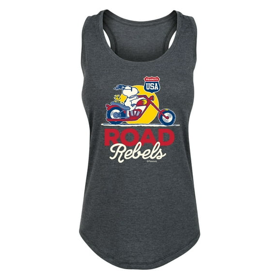 Peanuts- Snoopy and Friends - Women's Racerback Tank Top