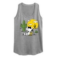 thumbnail image 1 of Peanuts - Snoopy and Woddstock - Women's Racerback Tank Top, 1 of 6