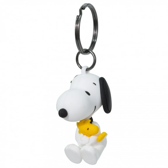 Peanuts 899555 Snoopy & Woodstock 3D Keychain