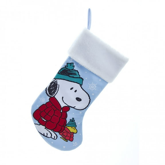 Peanuts Snoopy and Woodstock Holiday Stocking