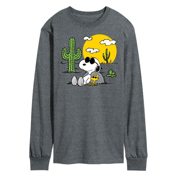 Peanuts - Snoopy and Woodstock - Men's Long Sleeve Shirt