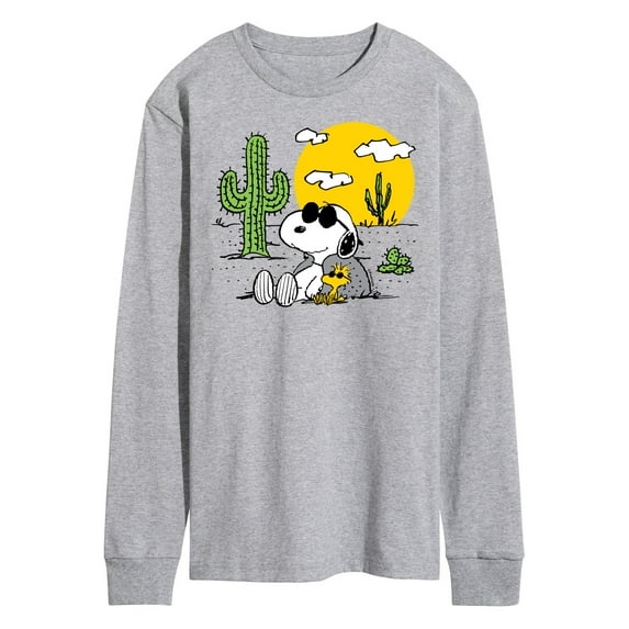 Peanuts - Snoopy and Woodstock - Men's Long Sleeve Shirt