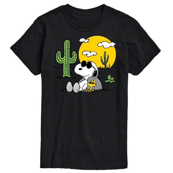Peanuts - Snoopy and Woodstock - Men's Short Sleeve Graphic T-Shirt