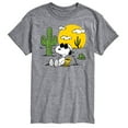 thumbnail image 1 of Peanuts - Snoopy and Woodstock - Men's Short Sleeve Graphic T-Shirt, 1 of 6