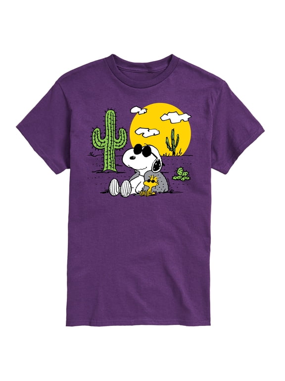 - Snoopy and Woodstock Men's Short Sleeve Graphic T-Shirt