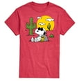 thumbnail image 1 of Peanuts - Snoopy and Woodstock - Men's Short Sleeve Graphic T-Shirt, 1 of 6