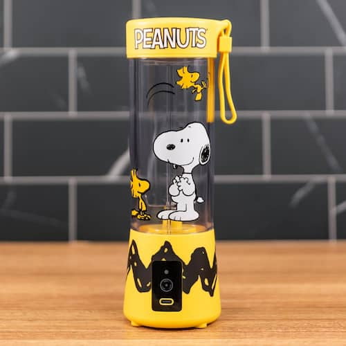 Peanuts 'Snoopy and Woodstock' Yellow 15 oz. SingleSpeed Portable