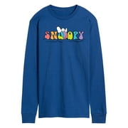 Peanuts - Snoopys Beach Ball - Mens Long Sleeve T-Shirt