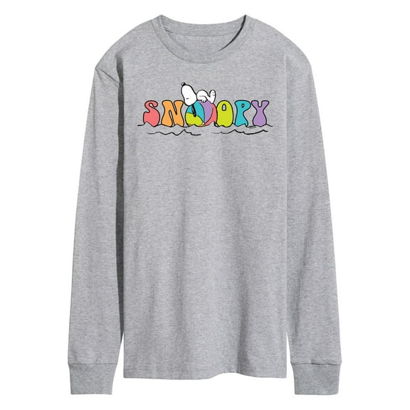 Peanuts - Snoopy's Beach Ball - Men's Long Sleeve T-Shirt