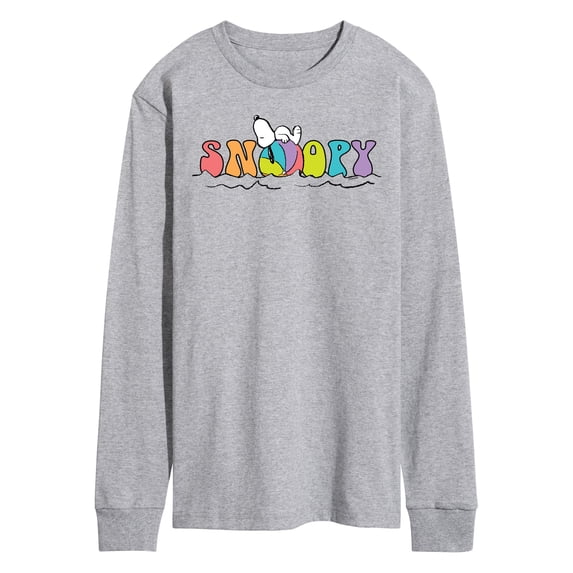 Peanuts - Snoopy's Beach Ball - Men's Long Sleeve T-Shirt