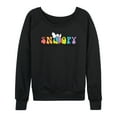 thumbnail image 1 of Peanuts - Snoopy's Beach Ball - Women's Lightweight French Terry Long Sleeve Shirt, 1 of 6