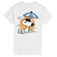thumbnail image 1 of Peanuts - Snoopy's Beach Day - Men's Short Sleeve Graphic T-Shirt, 1 of 6