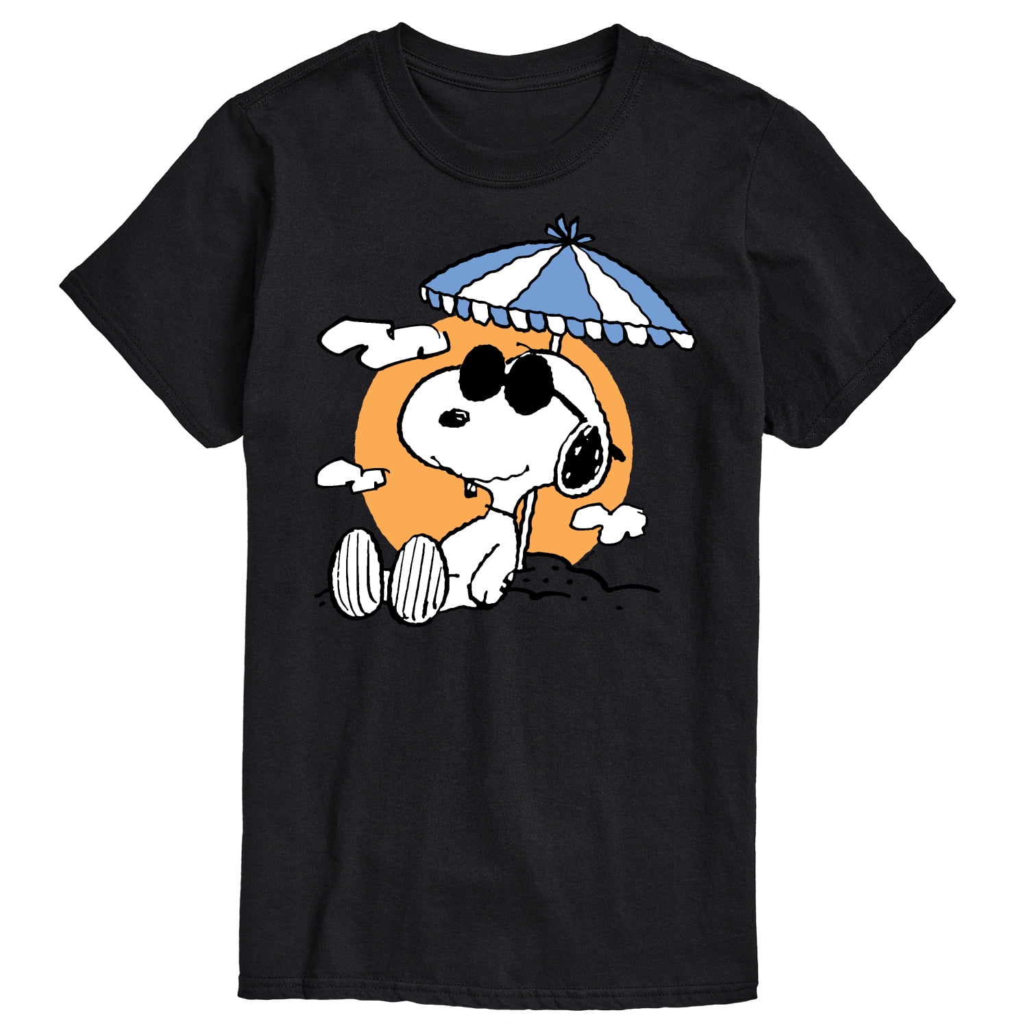 Peanuts T-Shirt Mit Snoopy & Charlie Brown - At The Sea Design