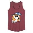 thumbnail image 1 of Peanuts - Snoopy's Beach Day - Women's Racerback Tank Top, 1 of 6