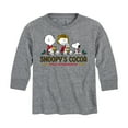 thumbnail image 1 of Peanuts - Snoopy's Cocoa Christmas - Toddler And Youth Long Sleeve Graphic T-Shirt, 1 of 6