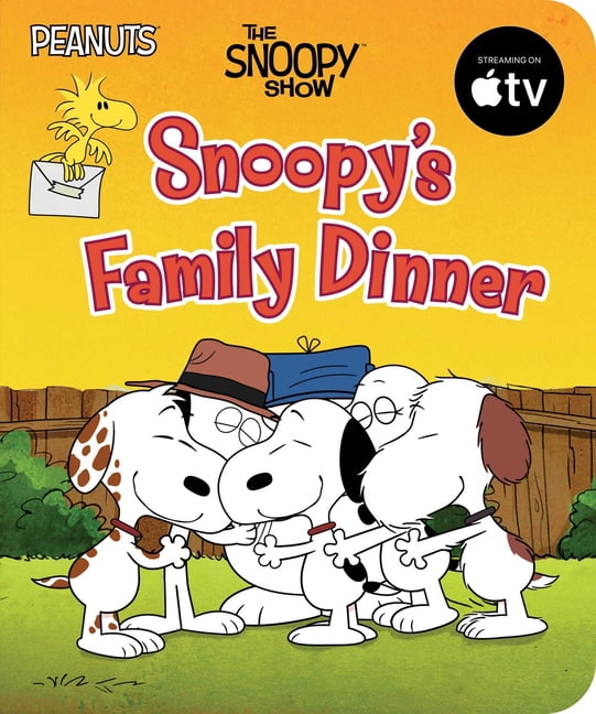 Peanuts Snoopy's Family Dinner, (Board Book)