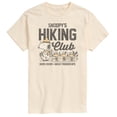 thumbnail image 1 of Peanuts - Snoopy's Hiking Club - Men's Short Sleeve Graphic T-Shirt, 1 of 5