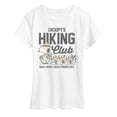 thumbnail image 1 of Peanuts - Snoopy's Hiking Club - Women's Short Sleeve Graphic T-Shirt, 1 of 5