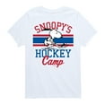 thumbnail image 1 of Peanuts - Snoopy's Hockey Camp - Toddler And Youth Short Sleeve Graphic T-Shirt, 1 of 6