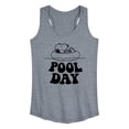 thumbnail image 1 of Peanuts - Snoopy's Pool Day - Women's Racerback Tank Top, 1 of 6