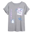 thumbnail image 1 of Peanuts - Snoopy Family Photo - Juniors Oversized Graphic T-Shirt, 1 of 5