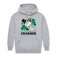 thumbnail image 1 of Peanuts - Snoopy's St. Patrick's Day - Men's Pullover Hooded Fleece Sweatshirt, 1 of 5