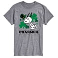 thumbnail image 1 of Peanuts - Snoopy's St. Patrick's Day - Men's Short Sleeve Graphic T-Shirt, 1 of 6