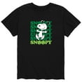 thumbnail image 1 of Peanuts - Snoopy's St. Patrick's Day - Men's Short Sleeve Graphic T-Shirt, 1 of 6