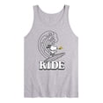 thumbnail image 1 of Peanuts - Snoopy's Wave Ride - Men's Jersey Tank Top, 1 of 5