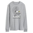 thumbnail image 1 of Peanuts - Snoopy's Wave Ride - Men's Long Sleeve T-Shirt, 1 of 6