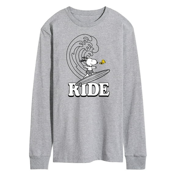 Peanuts - Snoopy's Wave Ride - Men's Long Sleeve T-Shirt