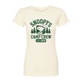 thumbnail image 1 of Peanuts - Snoopys Camp Crew - Juniors Fitted Graphic T-Shirt, 1 of 5