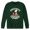 thumbnail image 1 of Peanuts - Snoopys Cocoa Shoppe - Men's Crew Fleece Sweatshirt, 1 of 4