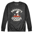 thumbnail image 1 of Peanuts - Snoopys Cocoa Shoppe - Men's Crew Fleece Sweatshirt, 1 of 5