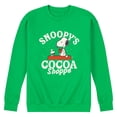 thumbnail image 1 of Peanuts - Snoopys Cocoa Shoppe - Men's Crew Fleece Sweatshirt, 1 of 5