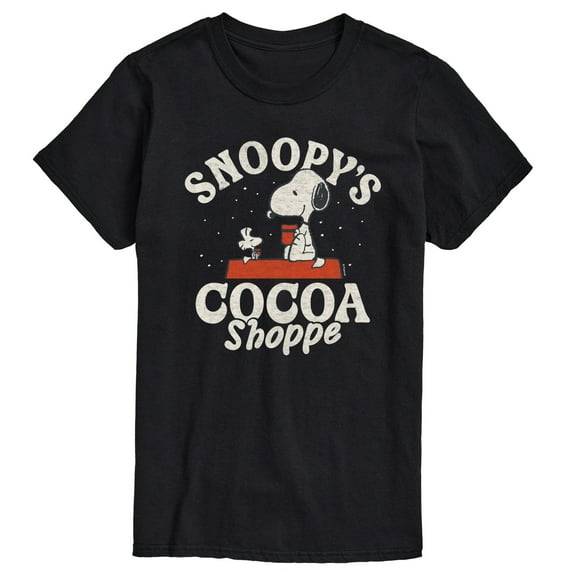 Peanuts - Snoopys Cocoa Shoppe - Men's Short Sleeve Graphic T-Shirt