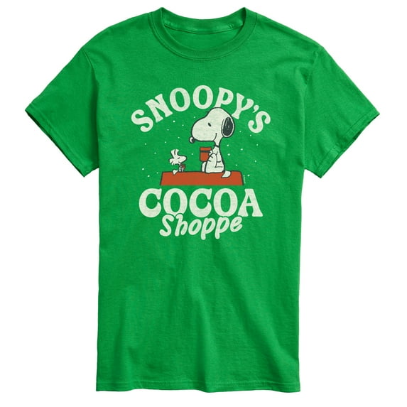 Peanuts - Snoopys Cocoa Shoppe - Men's Short Sleeve Graphic T-Shirt